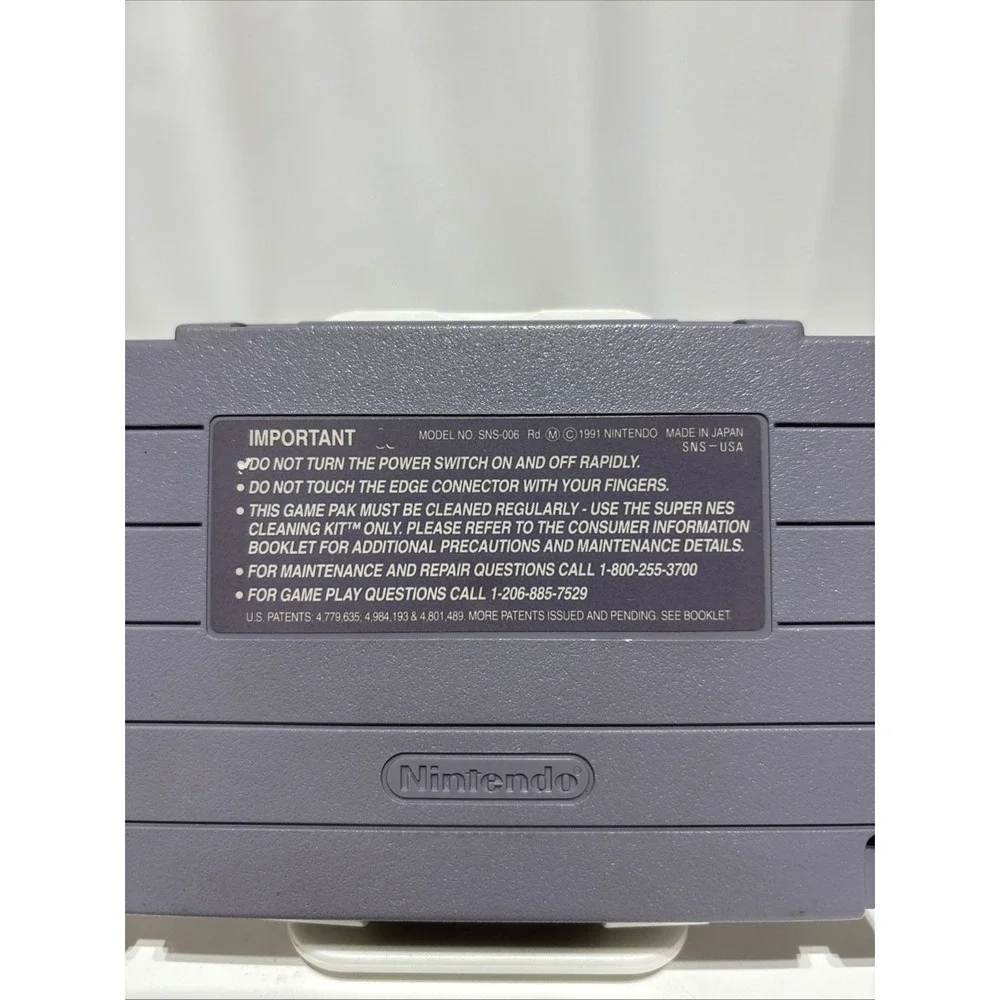Super Ghouls 'n Ghosts Nintendo SNES 1991 Cart Only Tested Capcom‎ USA